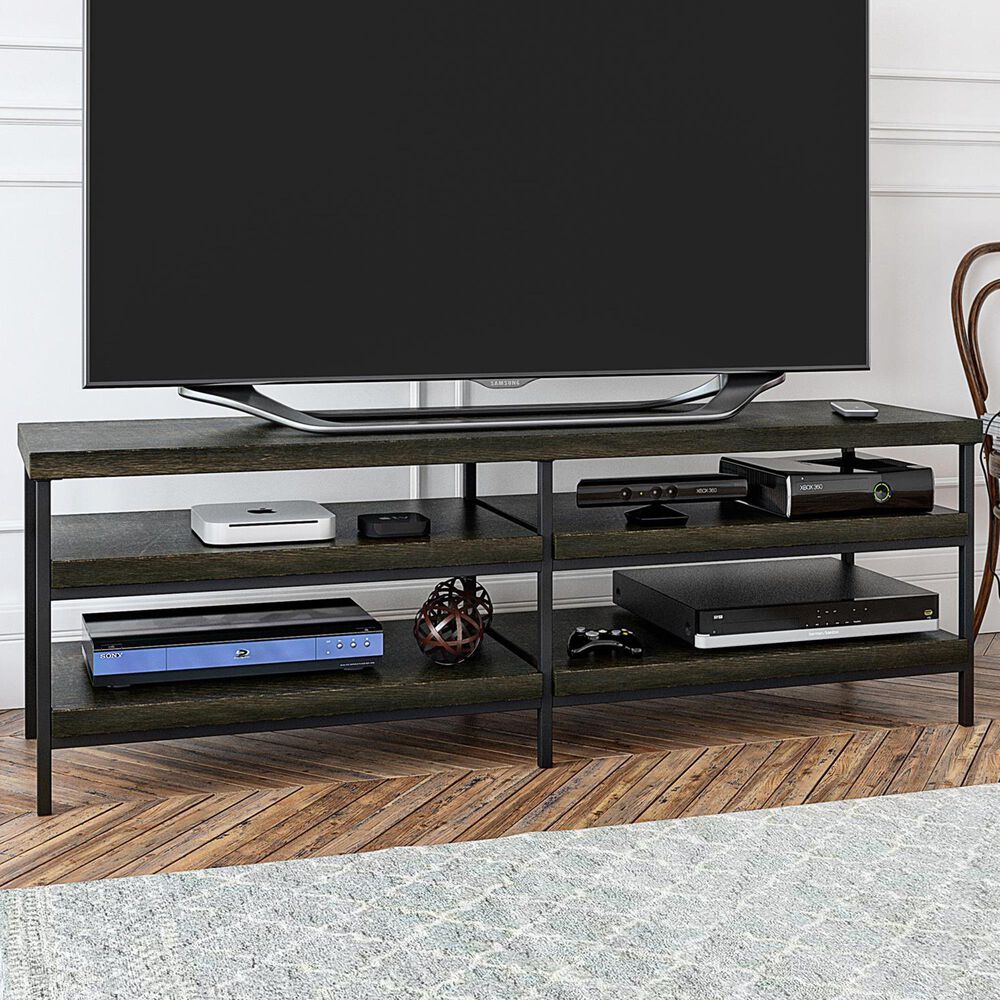 DHP Ray Ridge TV Stand in Brown Oak, , large