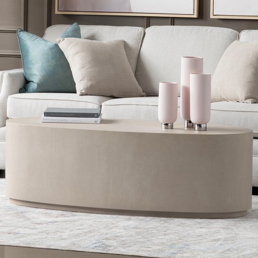 Crestview Collection Lexington Cocktail Table in Beige, , large