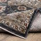Oriental Weavers Eliana Brown and Blue 9"10" x 12"10" Area Rug, , large