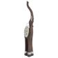 Maple and Jade Eclectic Elephant Sculpture in Brown and Silver, , large