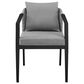 Blue River Aileen 7-Piece Patio Dining Table Set in Black and Grey, , large