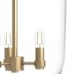 Hunter Sacha 3-Light Cloche Pendant in Alturas Gold, , large
