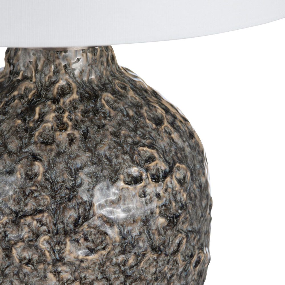 Crestview Collection 27.5&quot; Ceramic Table Lamp in Blue and Grey, , large