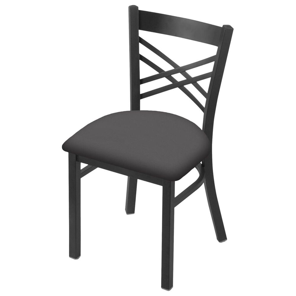 Holland Bar Stool 620 Catalina 18" Chair with Pewter and Canter Storm Seat, , large