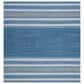 Safavieh Montauk MTK214A 8" Square Blue and Grey Area Rug, , large
