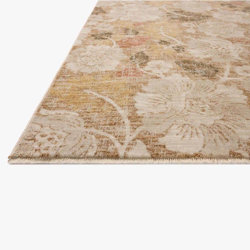 Loloi Eileen Natural and Multicolor 3&#39; Round Area Rug, , large