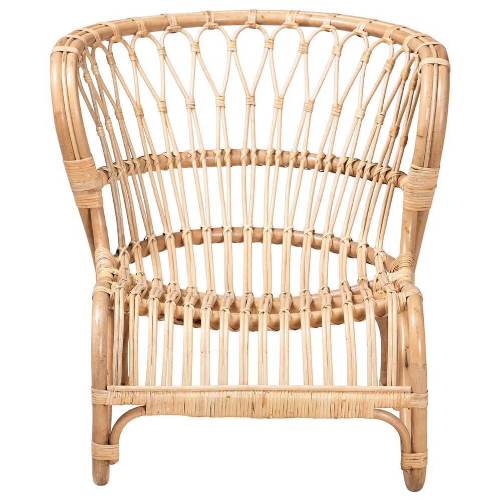 Baxton Studio Alaya Accent Chair in Natural Brown, , large