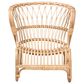 Baxton Studio Alaya Accent Chair in Natural Brown, , large