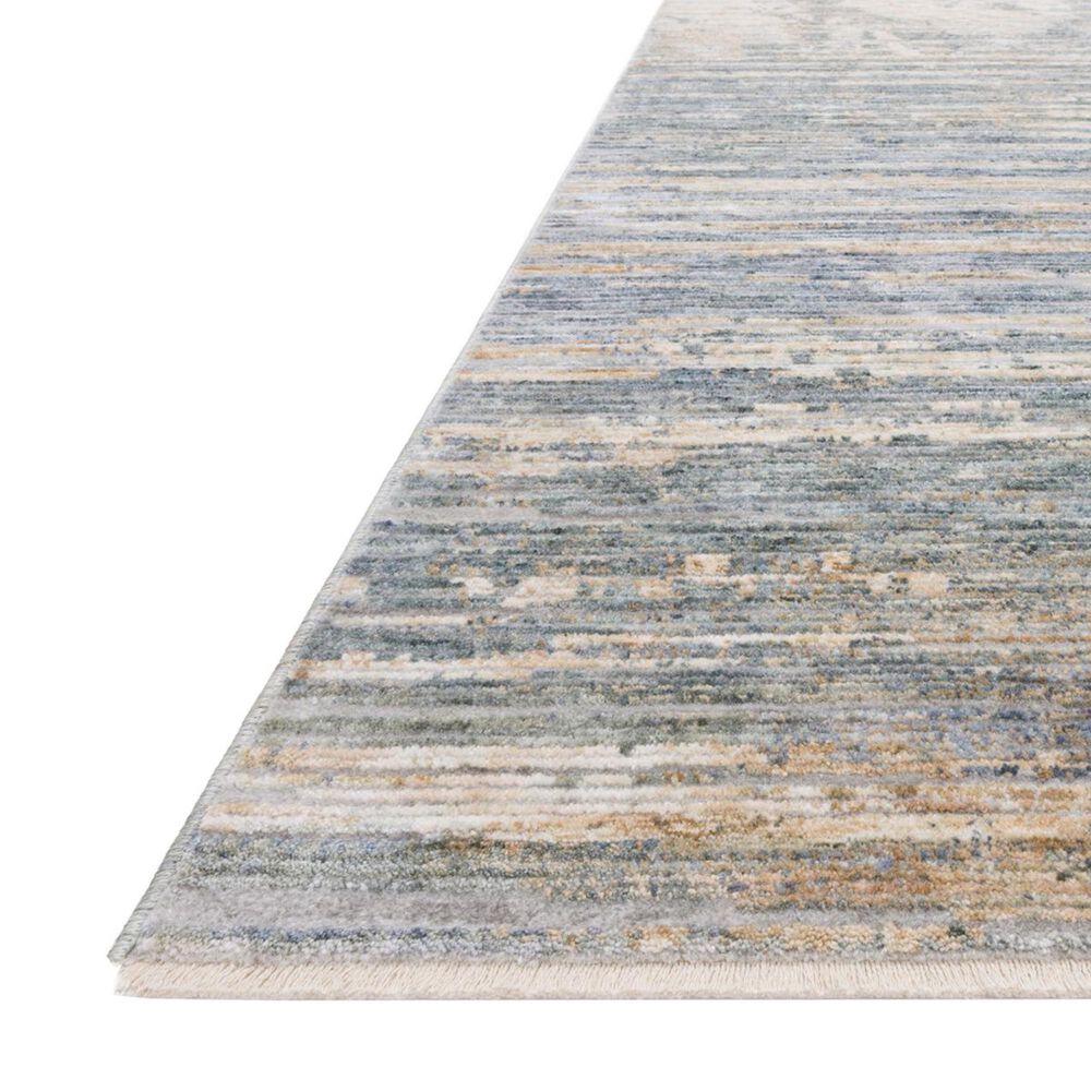 Loloi Pandora PAN-06 5&#39; x 8&#39; Ivory and Blue, , large