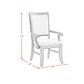 Mayberry Hill Phillipe Dining Arm Chair in Cherry Brown Finish, , large