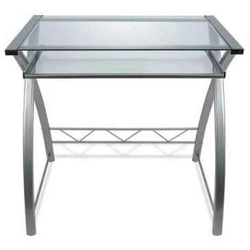 RTJ Furniture Pamari Computer Desk in Silver, , large