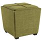 OSP Home Rockford Storage Ottoman in Green, , large