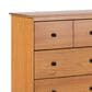 Walker Edison Spencer 6-Drawer Dresser in Caramel, , large