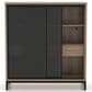 Declan Dining Loft 2-Door Buffet in Pecan Washed and Smoked, , large