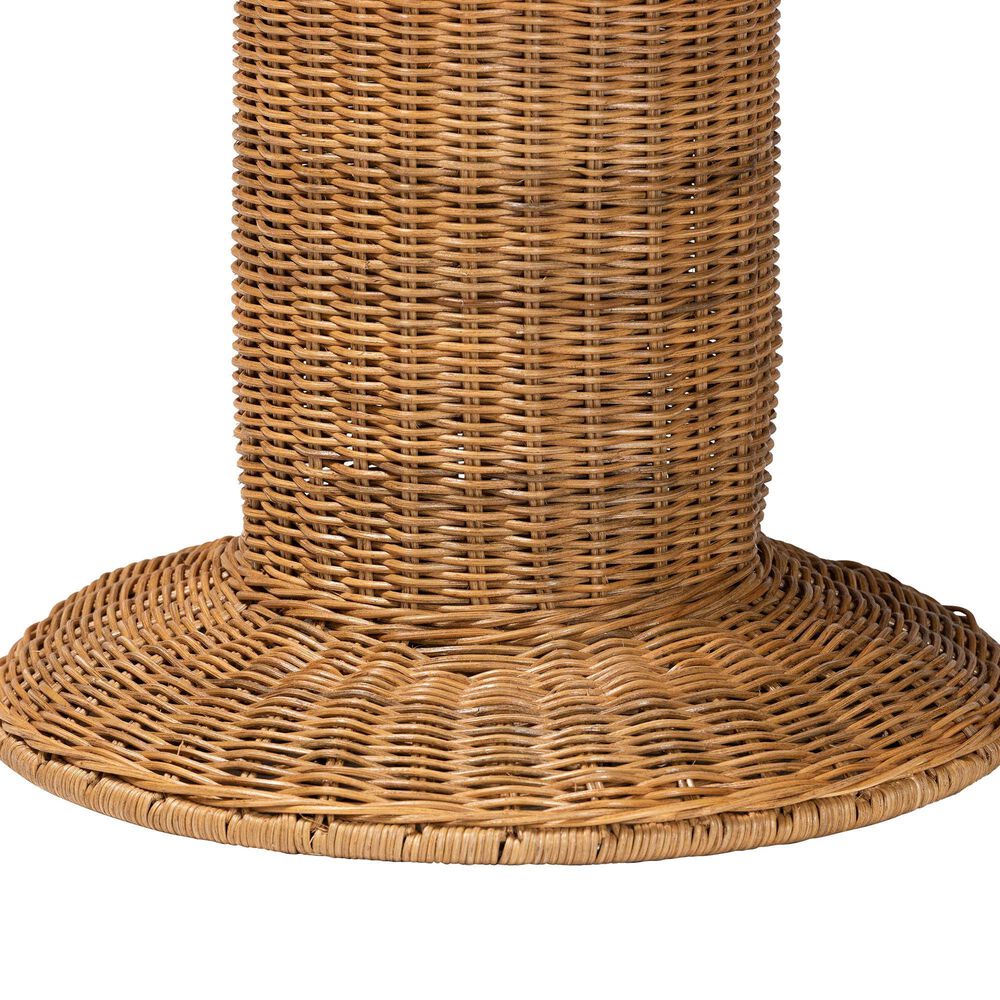Baxton Studio Pabla End Table in Light Honey, , large