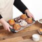 Harold Import Mrs. Anderson"s Baking Silicone Honeycomb Trivet in Grey, , large