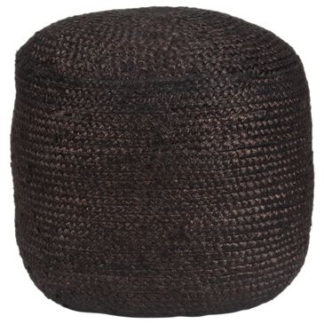 Zuo Modern Lillian Footrest Ottoman in Black, , large