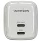 Ventev 65W Dual USB-C GaN Mini Wall Charger in White, , large