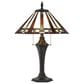Cal Lighting 25" Tiffany Table Lamp in Bronze, , large