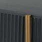 Maple and Jade Console Table in Black and Gold, , large