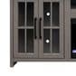 Legends Home Avalon 96" Fireplace Console in Sandstone and Whiskey, , large