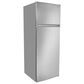 Danby 7.4 Cu. Ft. Top-Freezer Refrigerator with Partial Defrost in Stainless Steel, , large