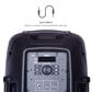 Ion Pro Glow Ultra Bluetooth Party Speaker with Microphone in Black, , large