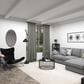 Maple and Jade Industrial Floor Lamp in Black and Copper, , large