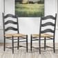 Legacy Classic Vintage Market 7-Piece Rectangular Dining Set in Barnwood Oak and Kettle Black, , large