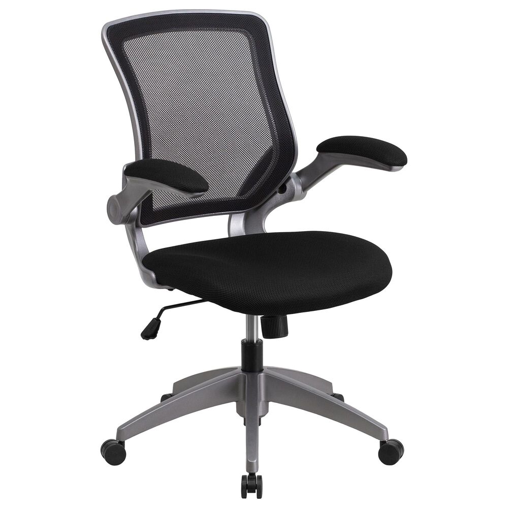 Flash Furniture Executive Swivel Chair in Black, , large