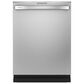 GE Profile 24" Built-In Bar Handle Dishwasher with UltraFresh in Fingerprint Resistant Stainless Steel, , large