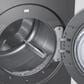 SAMSUNG Bespoke 5.3 Cu. Ft. Front Load Washer and 7.6 Cu. Ft. Front Load Electric Dryer in Dark Steel, , large