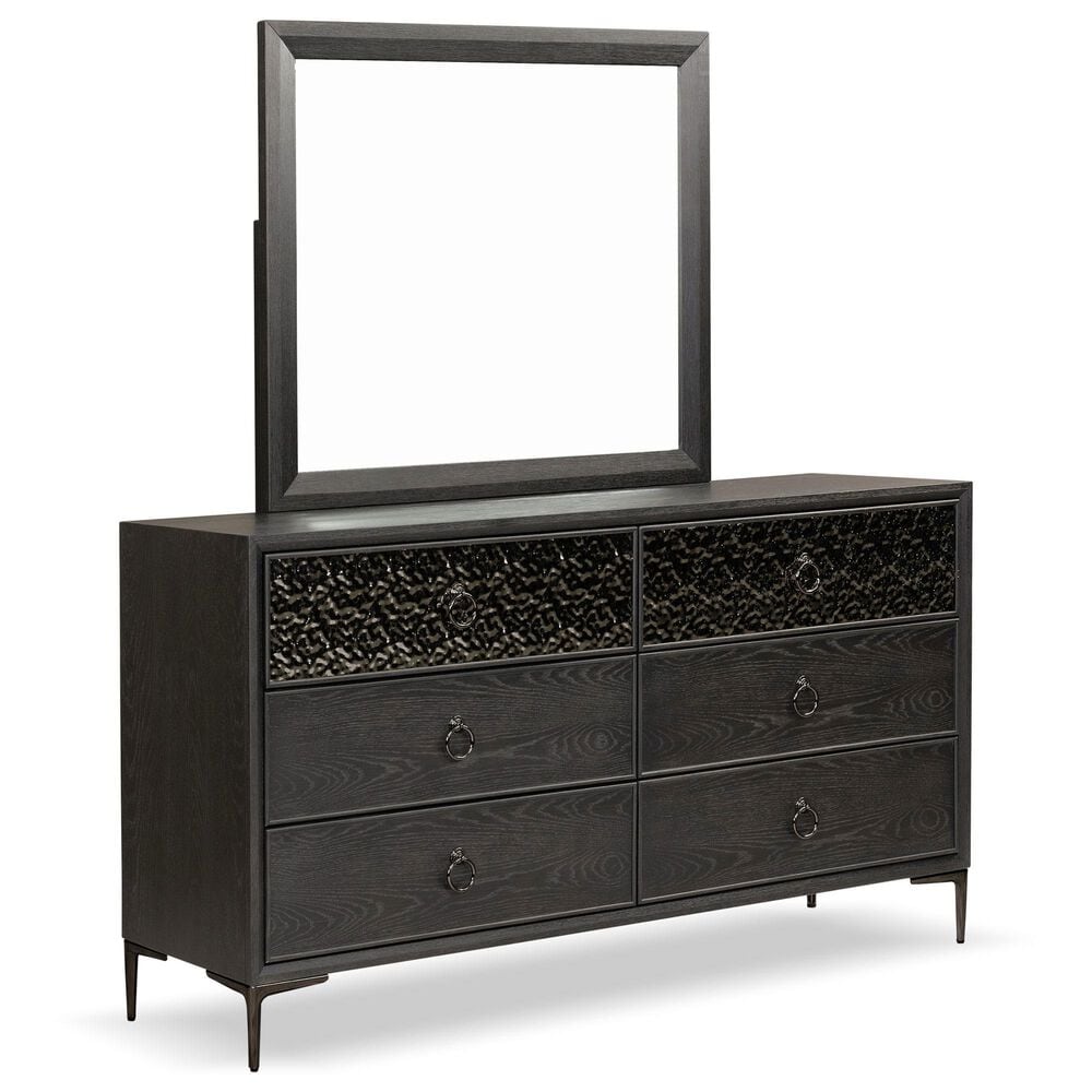 Furniture of America Bashford 6-Piece Queen Bedroom Set in Espresso, , large