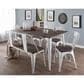Lumisource Oregon Stackable Dining Chair in Esoressi/Vintage White (Set of 2), , large