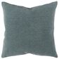 Rizzy Home Transitional Solid 22" Down Filled Pillow in Teal, , large