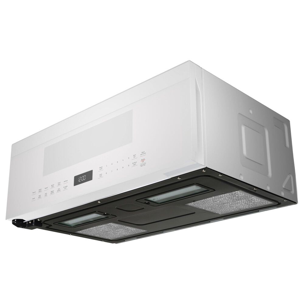 GE Profile 1.2 Cu. Ft. Over-the-Range Low Profile Sensor Microwave Oven in White, , large