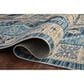 Loloi II Zion ZIO-02 2"3" x 3"9" Ocean and Gold Area Rug, , large