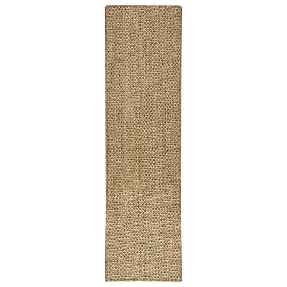 Nourison Courtyard Jute 2" x 6" Indoor/Outdoor Runner, , large