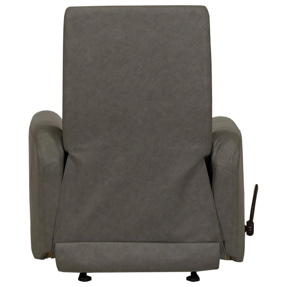 Hartsfield Jet Power Glide Recliner in Silver, , large