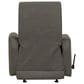 Hartsfield Jet Power Glide Recliner in Silver, , large