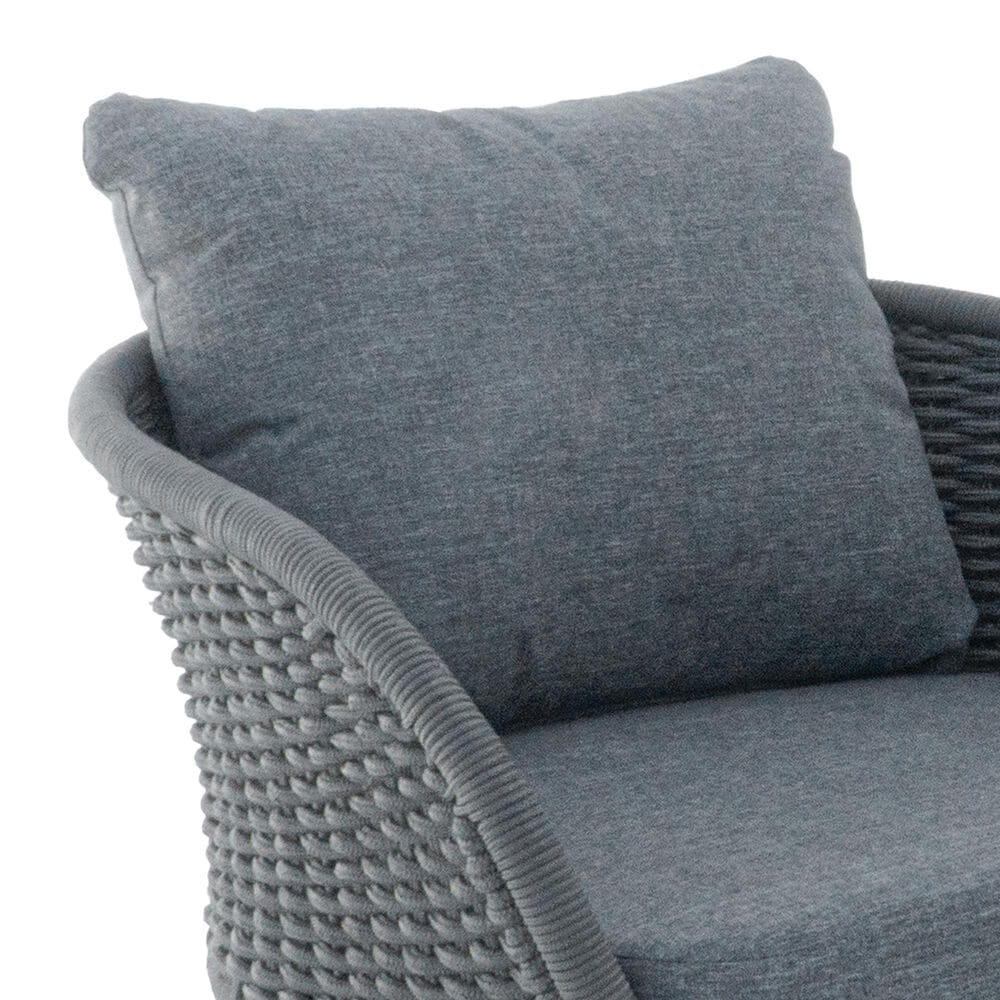 Hearth and Haven Outdoor Rocking Chair with Wooden Frame in Gray, , large