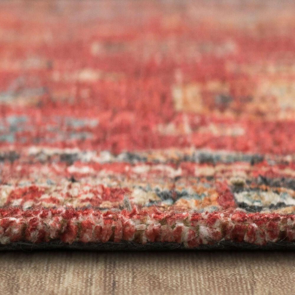Karastan Zula Mombasa 8&#39; x 10&#39; Red Area Rug, , large