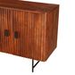 Home Trends & Design Verbania 67" Sideboard in Pecan Brown, , large
