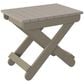 Amish Country Folding End Table in Sand and Weatherwood, , large