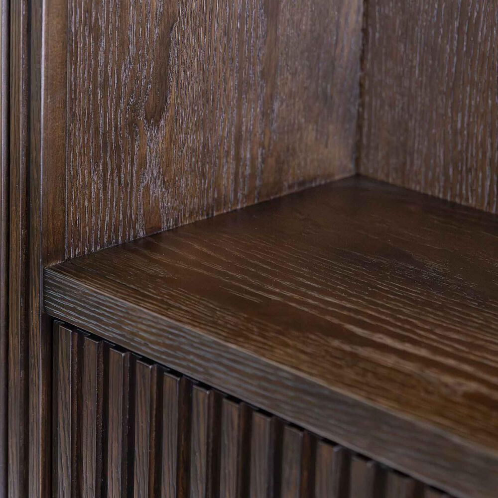 Wycliff Bay Tulane Bookcase in Dark Brown, , large