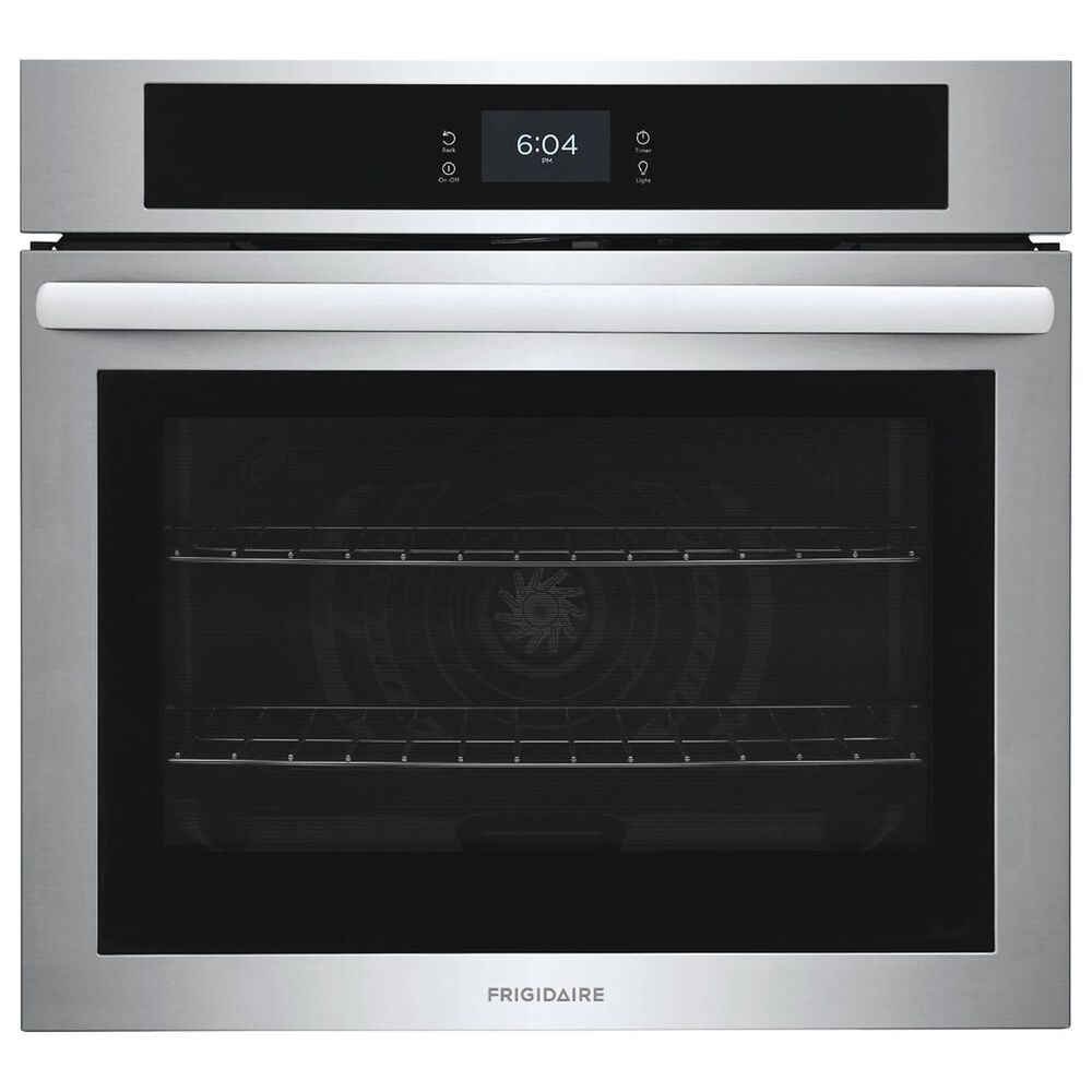 Frigidaire 2-Piece Kitchen Package with Stainless Steel 5.3 Cu. Ft. Single Electric Wall Oven and Black 36&quot; Induction Cooktop, , large