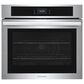 Frigidaire 2-Piece Kitchen Package with Stainless Steel 5.3 Cu. Ft. Single Electric Wall Oven and Black 36" Induction Cooktop, , large