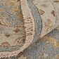 Feizy Corbitt 3"6" x 5"6" Aqua and Beige Area Rug, , large