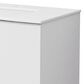 Lexora Home Geneva 30" Single Bathroom Vanity in Glossy White with 2 cm White Quartz Top and Rectangular Sink, , large