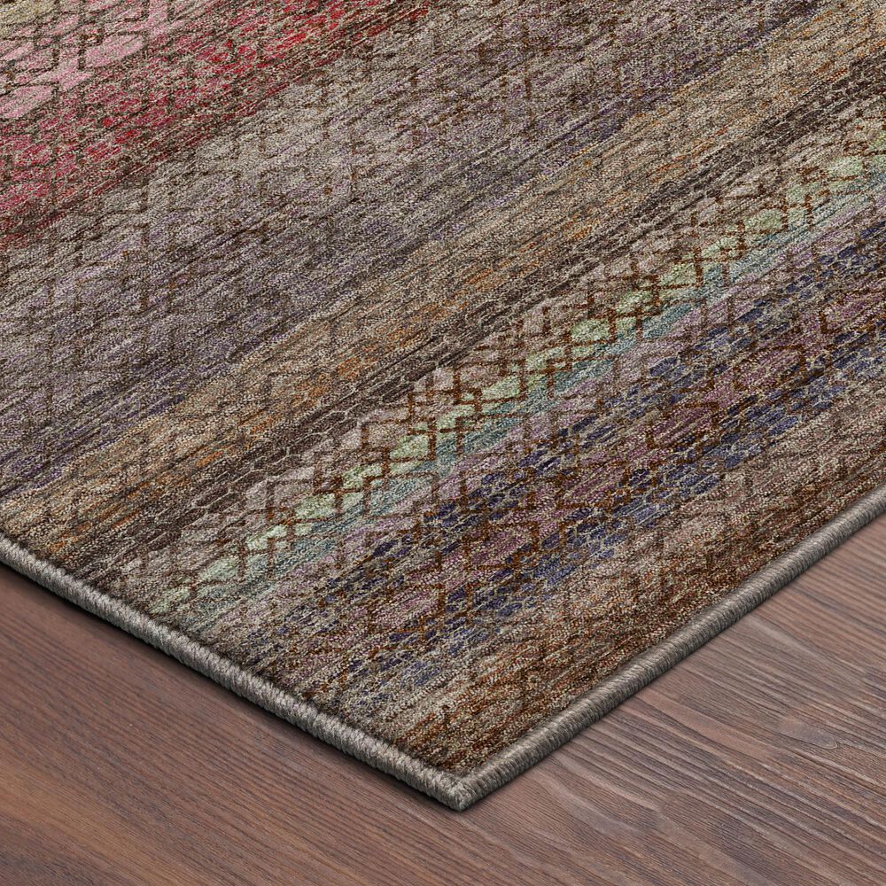 Dalyn Rug Company Vico VC4 Chocolate 2'3" x 7'6" Runner, , large